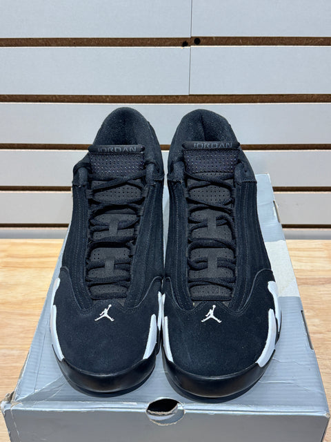 Jordan 14 Retro Black White Sz 13