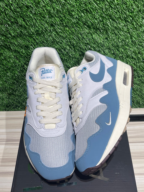 Nike Air Max 1 Patta Waves Noise Aqua Sz 10M