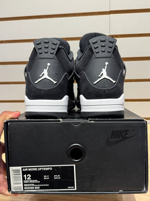 Jordan 4 Retro White Thunder Sz 10