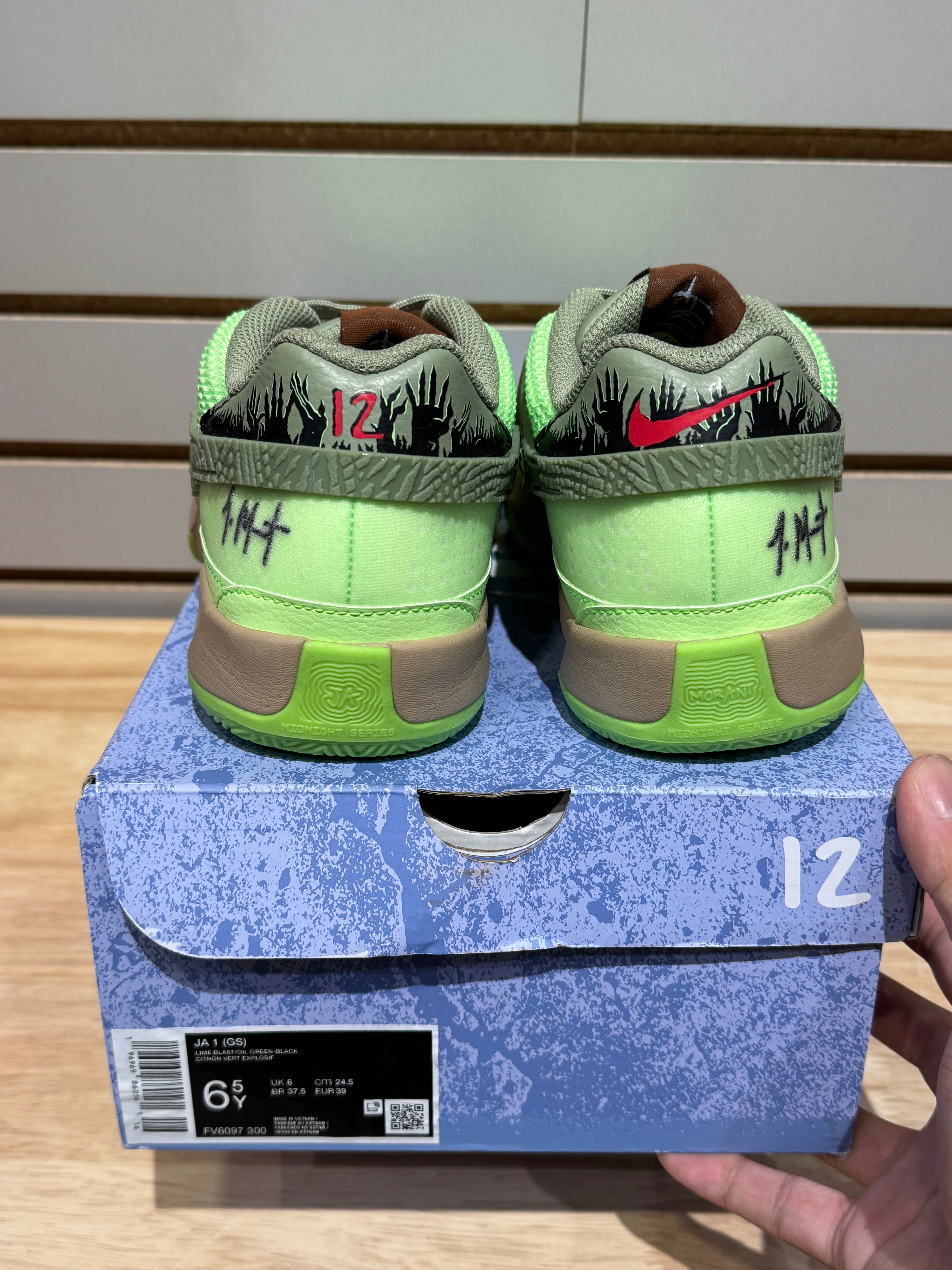 Nike Ja 1 Halloween Zombie (GS) Sz 6.5Y – Sneak City