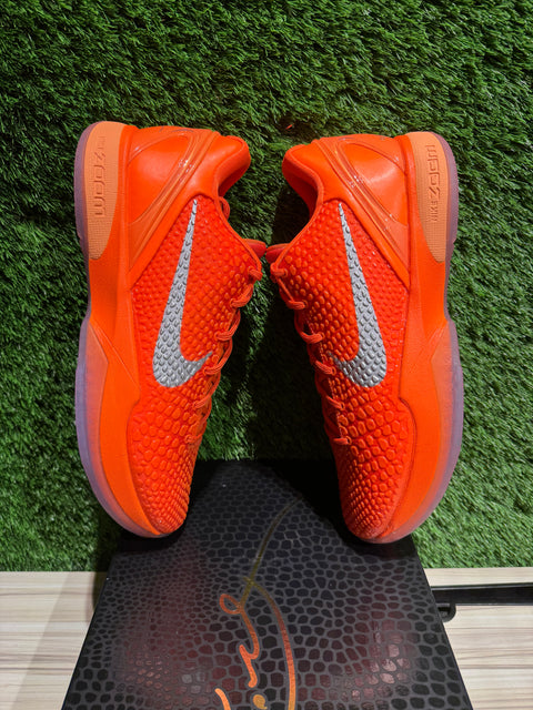 Nike Kobe 6 Protro Total Orange Sz 13