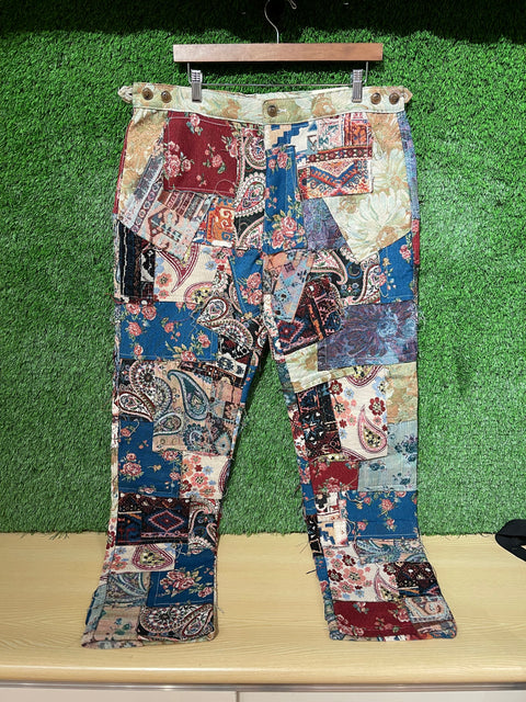 NWT MNML Mens Paneled Blanket Pants Sz 34