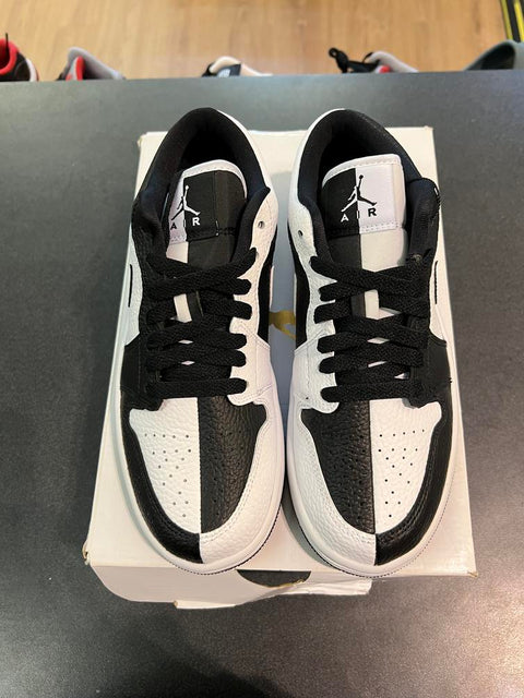 Jordan 1 Low SE Homage Split White Black (Women's) Sz 6.5W