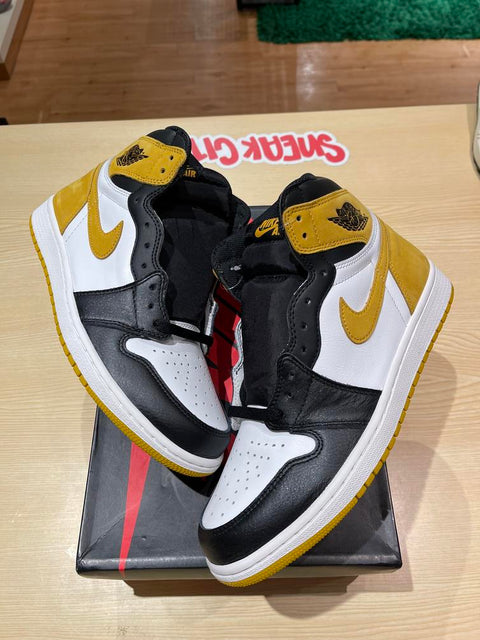 Jordan 1 Retro High Yellow Ochre Sz 10.5