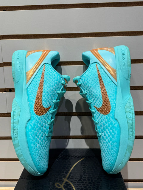 Nike Kobe 6 Protro Jalen Brunson Statue of Liberty Sz 13
