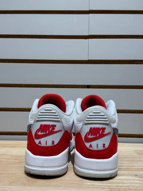 Jordan 3 Retro Tinker White University Red Sz 8.5