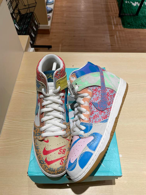 Nike SB Dunk High Thomas Campbell What the Dunk Sz 12