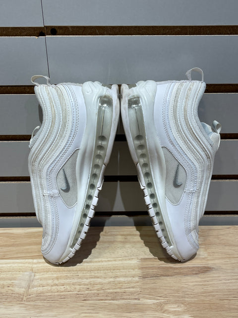 Nike Air Max 97 Triple White Wolf Grey Sz 8.5