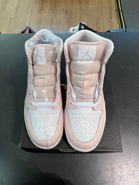 Jordan 1 Mid Pink Wash (GS) Sz 6.5Y