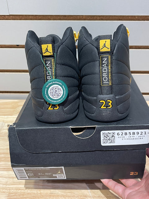 Jordan 12 Retro Black Taxi (GS) Sz 6.5Y