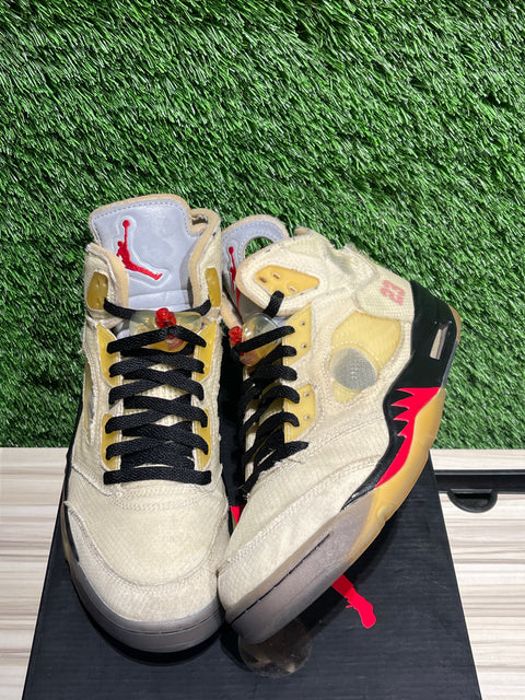 Jordan 5 Retro Off-White Sail