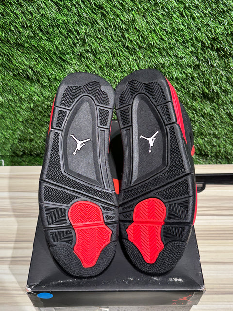 Jordan 4 Retro Red Thunder (GS) Sz 5Y
