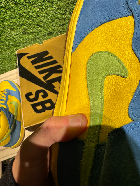 Nike SB Dunk High Marge Simpson Sz 10.5