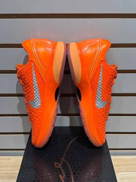 Nike Kobe 6 Protro Total Orange Sz 10.5