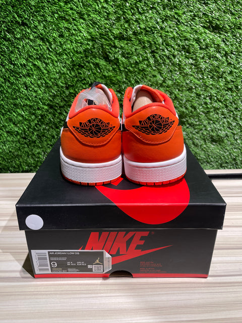 Jordan 1 Low Starfish Sz 9