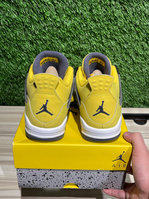 Jordan 4 Retro Lightning (2021) (GS) Sz 5Y/6.5W