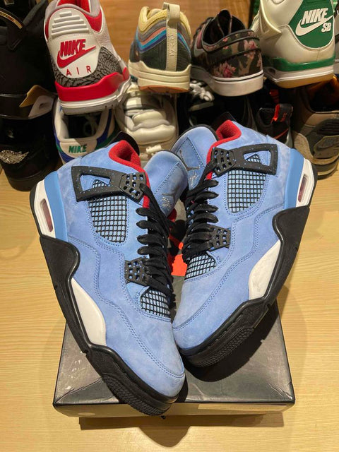 Jordan 4 Retro Travis Scott Cactus Jack Sz 10