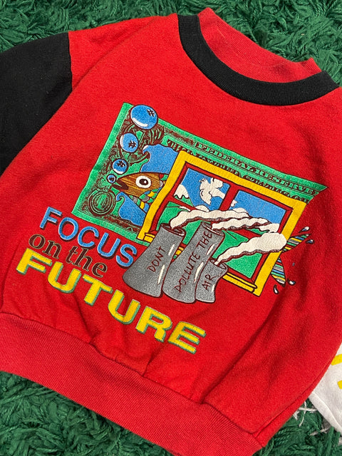 Vintage Kids Dont Pollute Eco Environmental Nuclear Power Plant Shirt