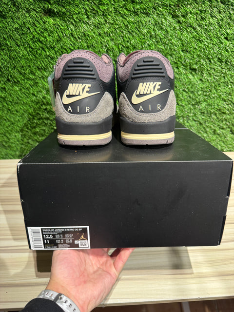 Jordan 3 Retro OG SP A Ma Maniére While You Were Sleeping (Women's) Sz 11