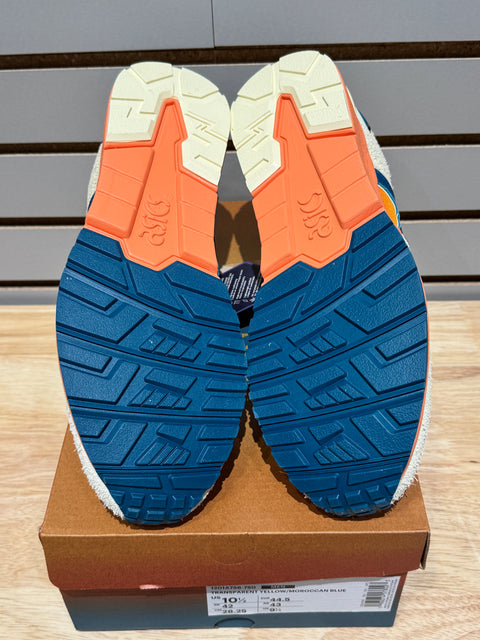 ASICS Gel-Lyte V Social Status Charolette Lab Schools Eternal Summer Transparent Yellow Sz 10.5
