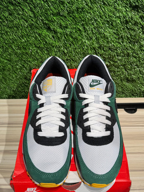 Nike Air Max 90 Pure Platinum Gorge Green Sz 10M