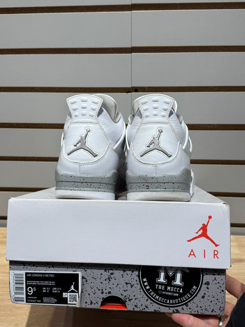 Jordan 4 Retro White Oreo (2021) Sz 9.5