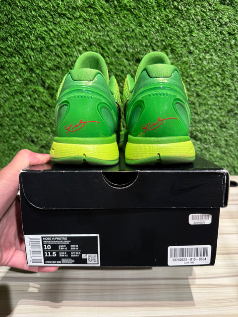 Nike Kobe 6 Protro Grinch (2020) Sz 10M