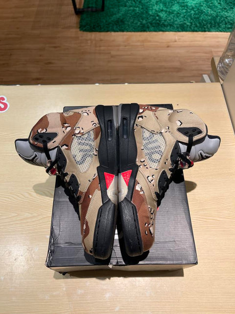 Jordan 5 Retro Supreme Desert Camo Sz 13