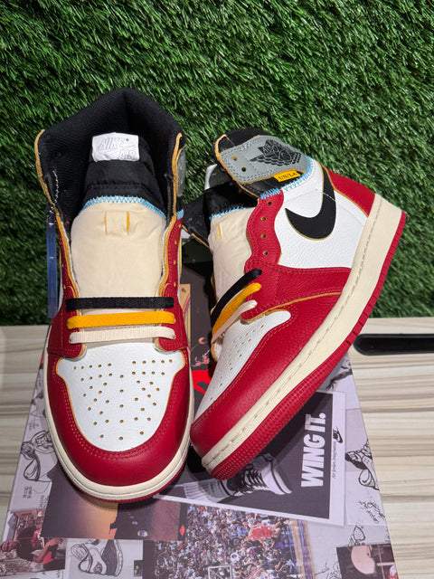 Jordan 1 Retro High OG SP Union LA Chicago Shadow Sz 9.5M