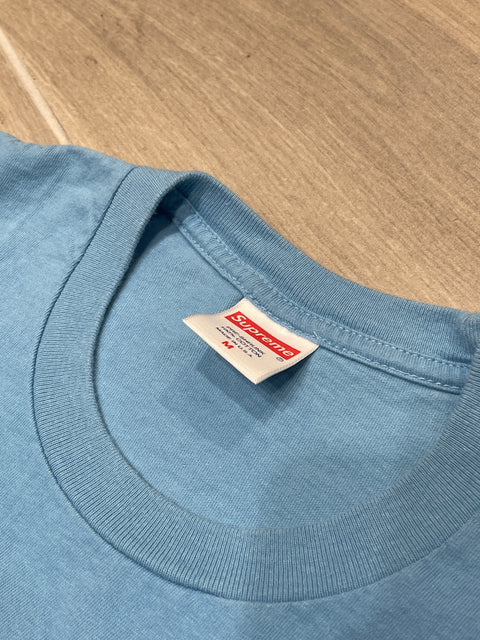 Supreme Tupac Hologram Tee Light Slate Sz M