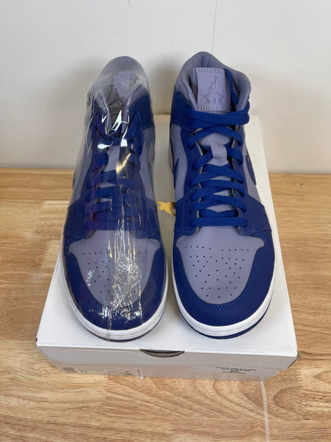 Jordan 1 Mid SE Iron Purple Deep Royal (W)