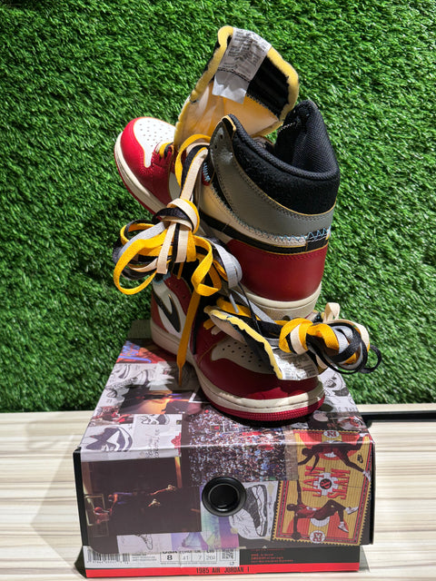 Jordan 1 Retro High OG SP Union LA Chicago Shadow Sz 8