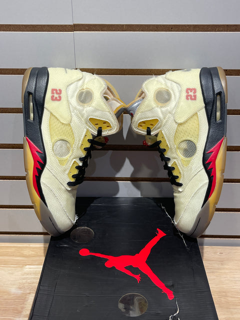 Jordan 5 Retro Off-White Sail Sz 11