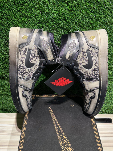 Jordan 1 High Zoom Air CMFT 2 Día De Muertos Sz 10.5