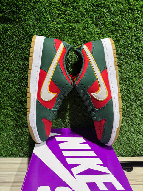 Nike SB Dunk Low Pro PRM Seattle Supersonics Sz 11