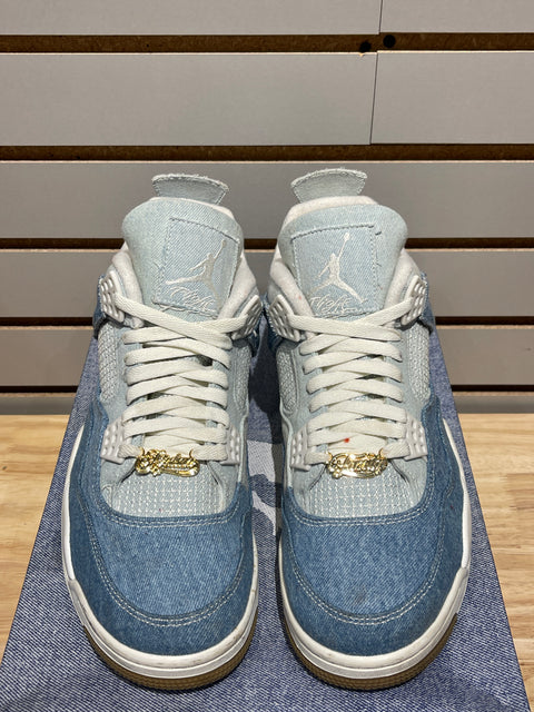 Jordan 4 Retro TEX Denim Worn Blue (Women's) Sz 10.5M