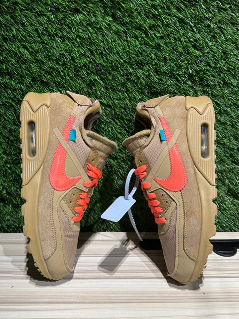 Nike Air Max 90 Off-White Desert Ore Sz 9