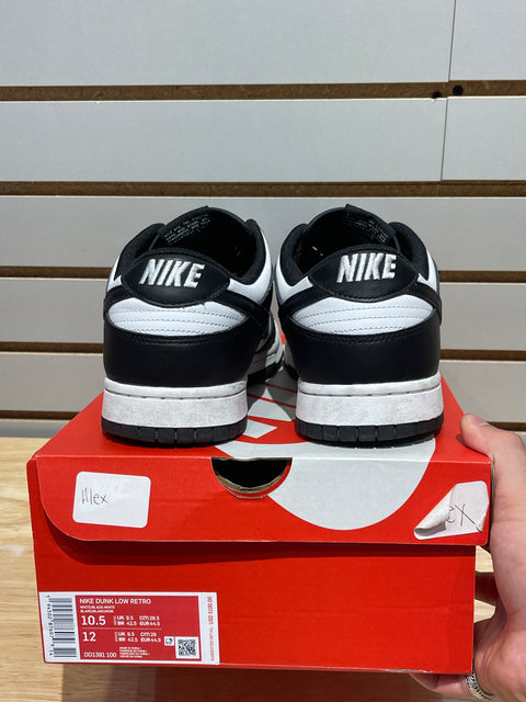 Nike Dunk Low Retro White Black Panda Sz 10.5