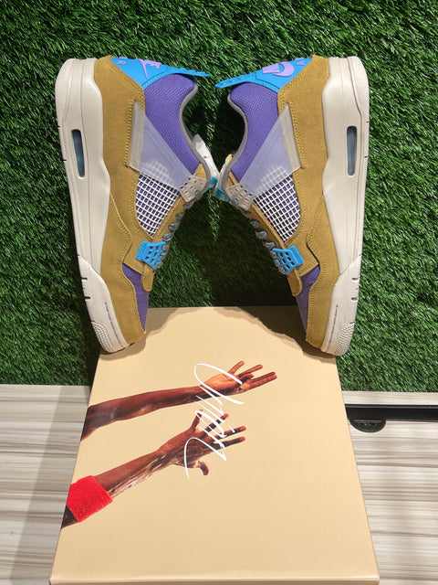 Jordan 4 Retro SP 30th Anniversary Union Desert Moss Sz 9M