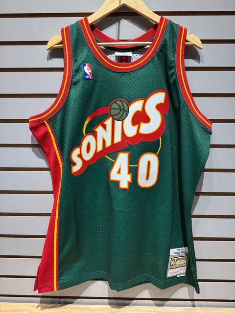 Seattle Sonics Kemp Mitchell and Ness Swingman Jersey