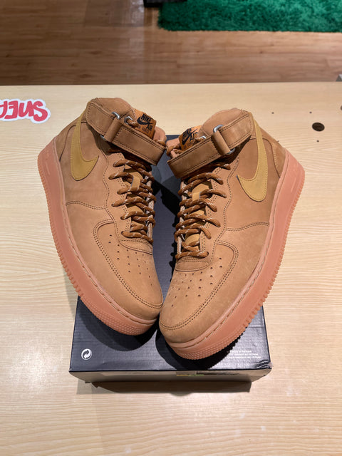 DS Flax Air Force 1 Mid Sz 11