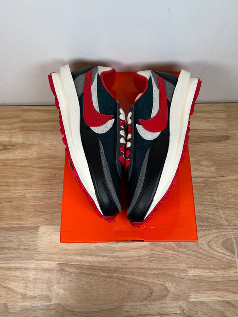 Nike LD Waffle sacai Undercover Midnight Spruce University Red