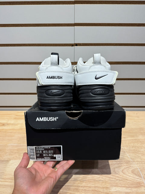 Nike Air Adjust Force AMBUSH Summit White Black Sz 10.5