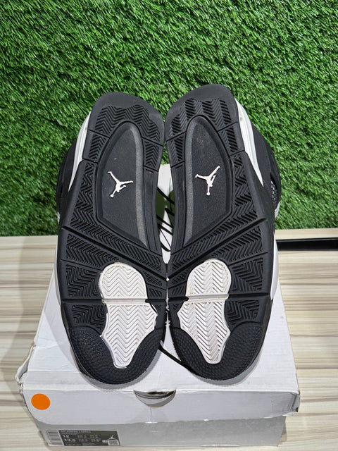 Jordan 4 Retro White Thunder Sz 12M
