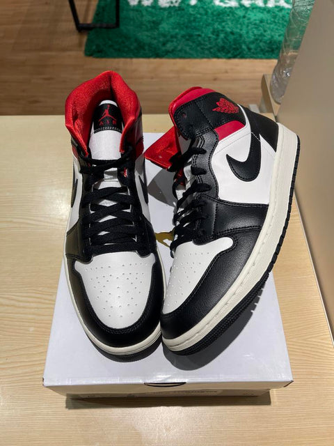 Jordan 1 Mid Gym Red Panda (Women's)