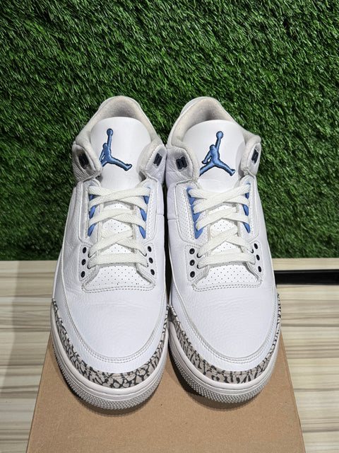 Jordan 3 Retro UNC (2020) Sz 12M