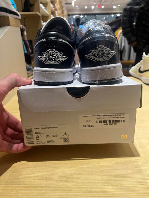 Jordan 1 Low Panda (2023) (Women's) Sz 7Y/8.5W