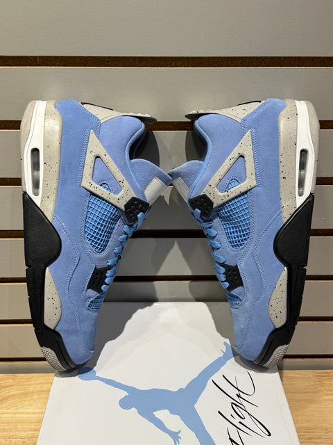 Jordan 4 Retro University Blue Sz 13