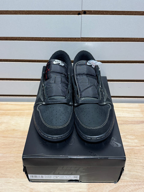 Jordan 1 Retro Low OG SP Travis Scott Black Phantom Sz 9