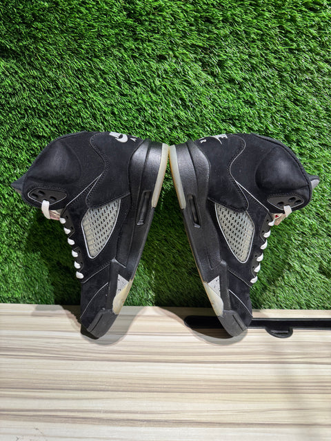 Jordan 5 Retro OG Black Metallic Reimagined Sz 9